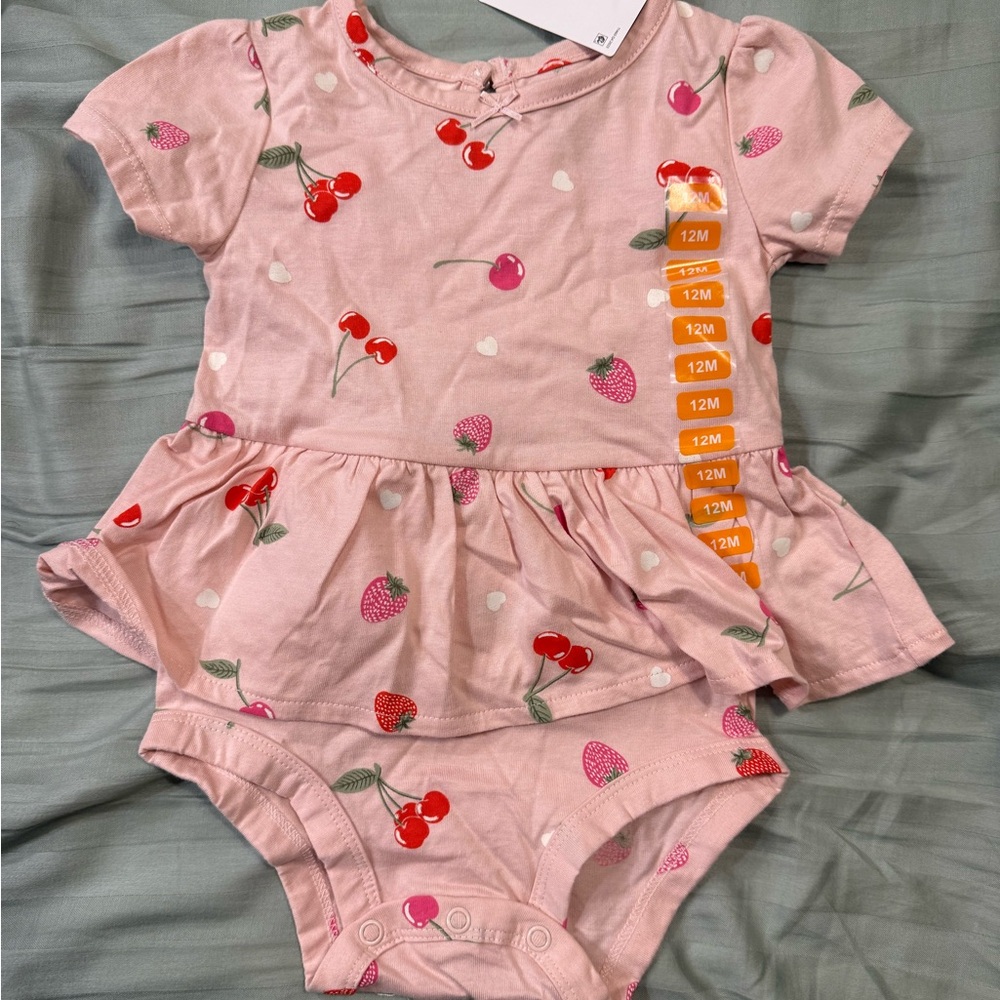Carter’s one piece cherry outfit